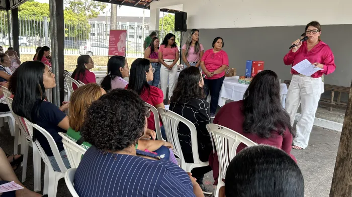 Outubro Rosa: Sezel promove ação de conscientização às servidoras