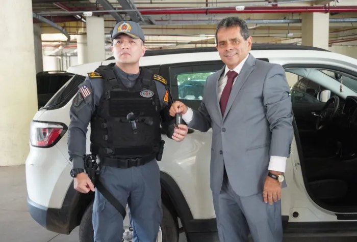 Veículo foi doado pelo Ministério Público à Polícia Militar