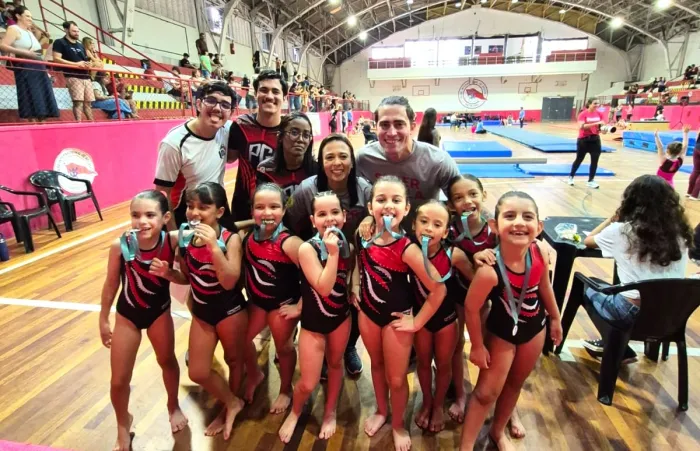 Ginastas do SuperEscola disputam o XV Campeonato de Ginástica Artística GAIA/INTER