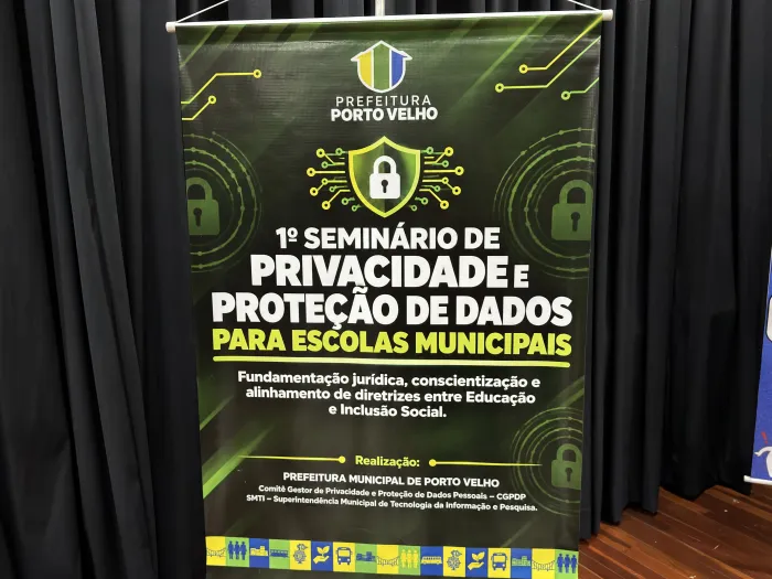 Seminário da Prefeitura orienta gestores escolares sobre proteção de dados de estudantes