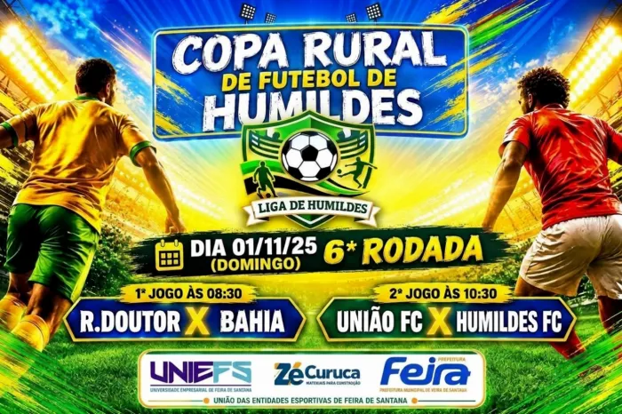 Copa Rural de Humildes chega à 6ª rodada com dois confrontos neste domingo
