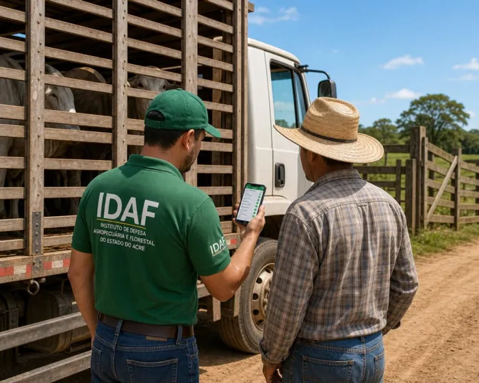 Idaf moderniza regras para o trânsito de animais e autoriza uso da GTA digital no Acre