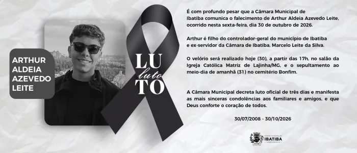 Foto: Reprodução/Câmara de Ibatiba - ES
