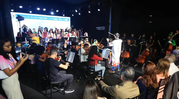 Apresentação da Orquestra Jovem | Foto: André Moreira