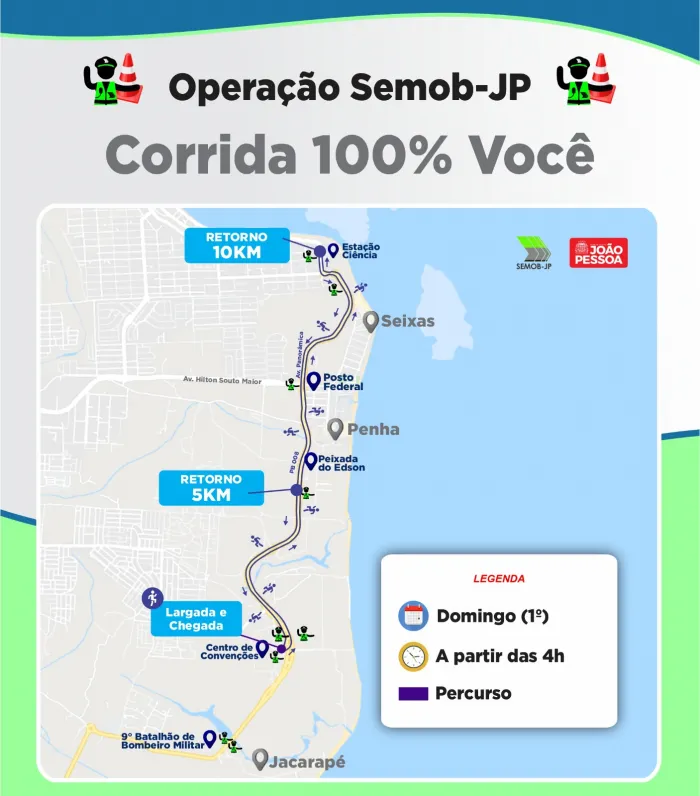 Foto: Reprodução/Prefeitura de João Pessoa - PB